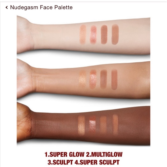 Charlotte Tilbury NUDEGASM FACE PALETTE
FACE PALETTE - Picture 5 of 8